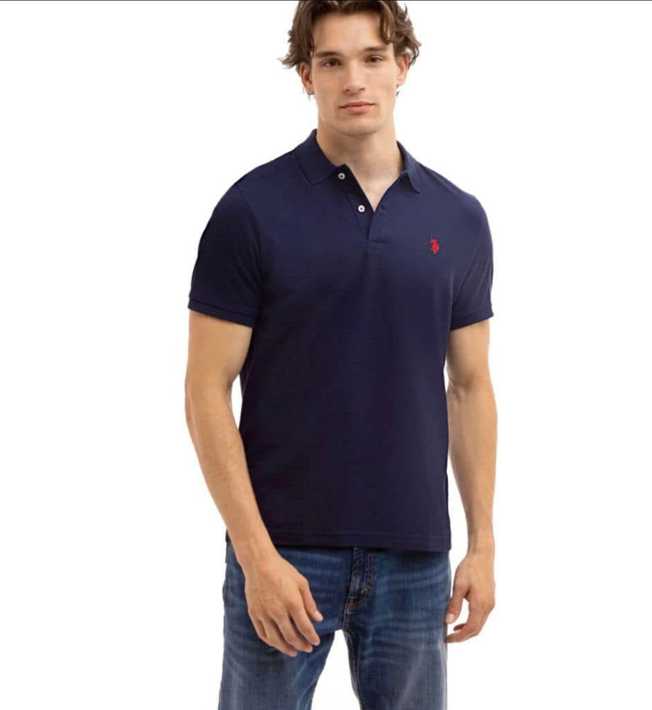 U.S. Polo Assn. Men's Performance Pique Polo Shirt